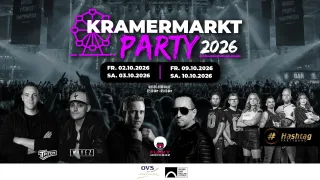 Kramermarktparty 2026 – Weser-Ems-Hallen