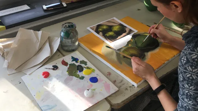 Sip, Snack ’n‘Paint - Acryl