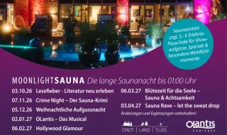 MoonlightSauna in der OLantis SaunaWelt – OLantis Huntebad