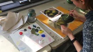 Sip, Snack ’n‘Paint - Acryl – Werkschule e.V. - Malerei Abteilung
