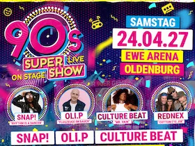90s Super Show – Große EWE Arena