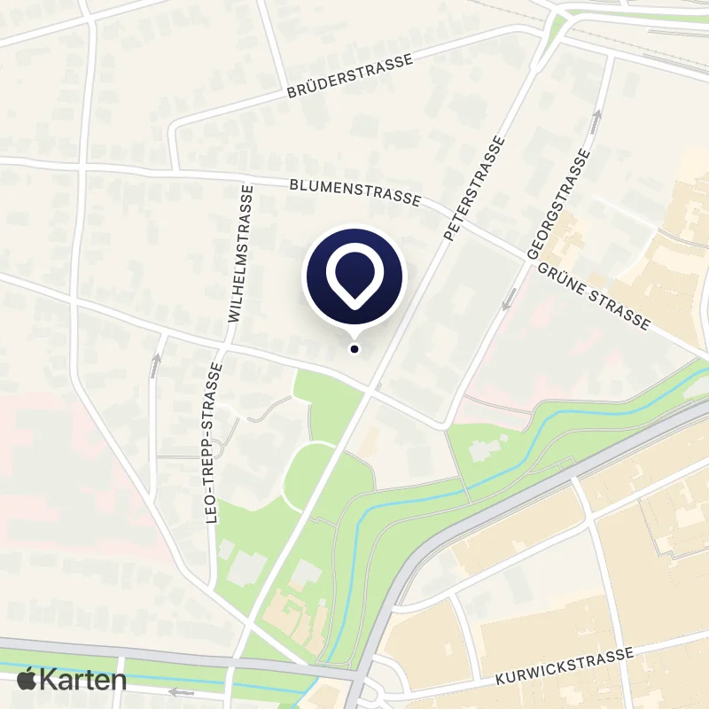 Karte mit der Lage von Haus für Medienkunst