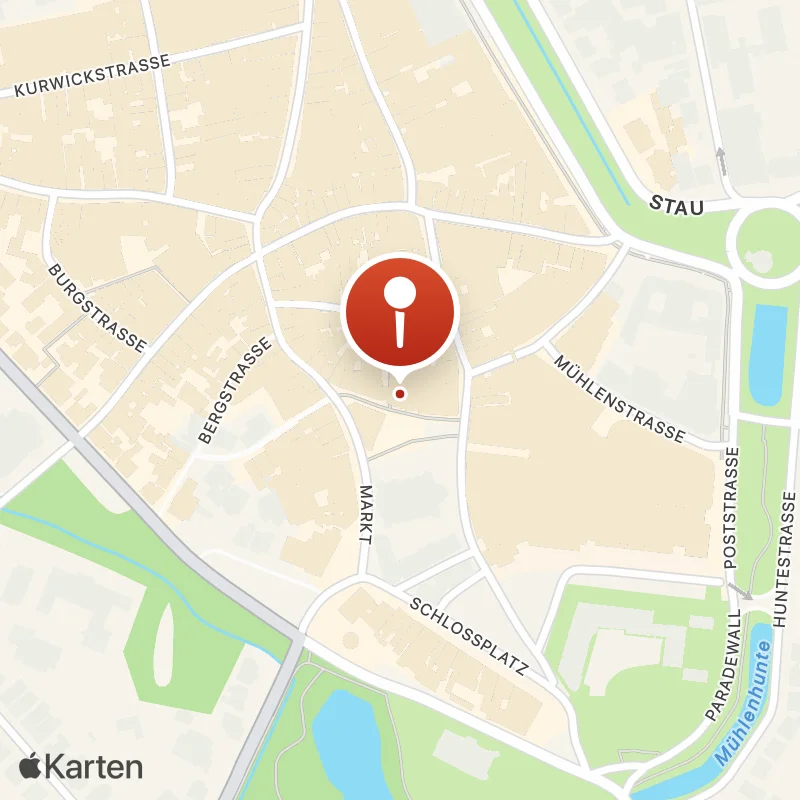 Karte mit der Lage von Cafe & Bar Celona