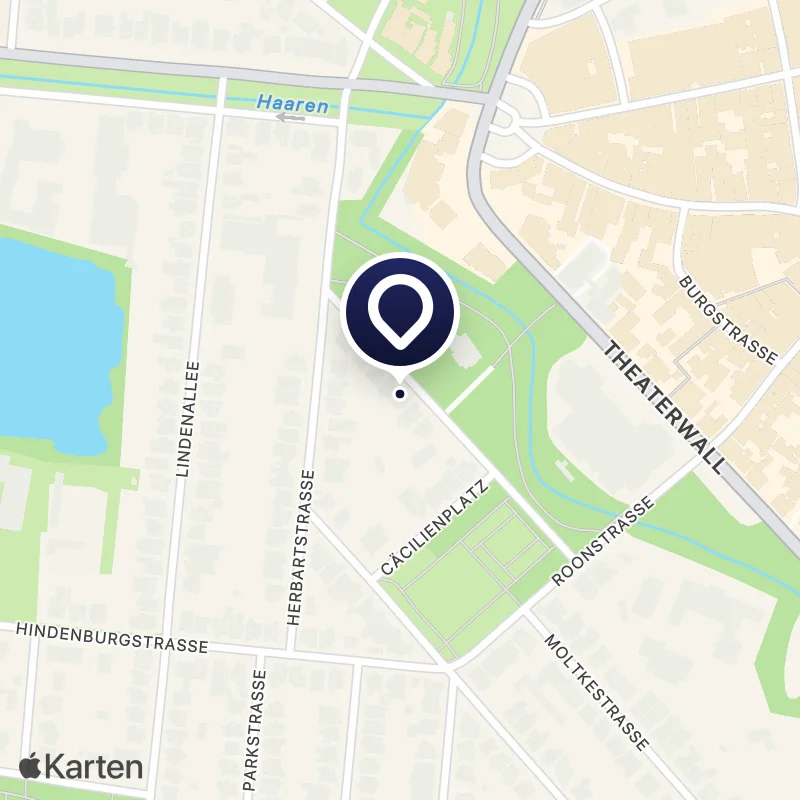 Karte mit der Lage von Probenzentrum