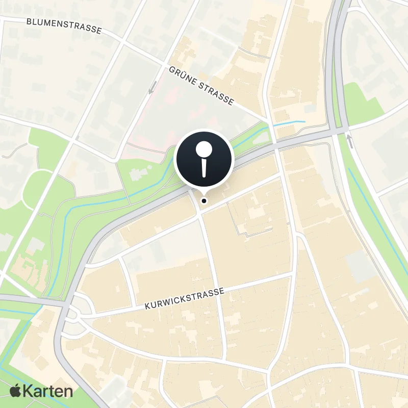 Karte mit der Lage von Frau Gunstmann