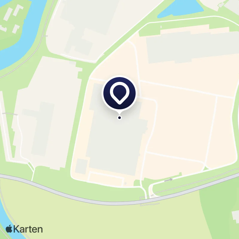 Karte mit der Lage von IKEA