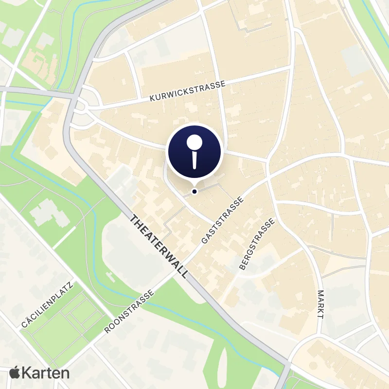 Karte mit der Lage von 3Raumwohnung