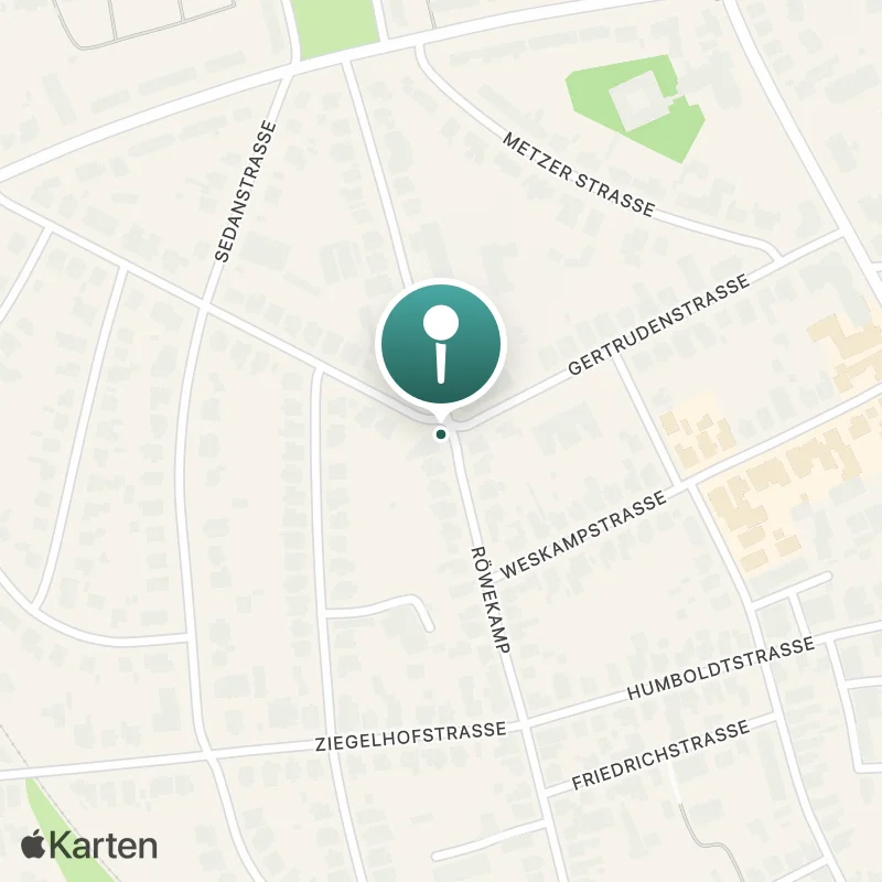 Karte mit der Lage von Dreieck