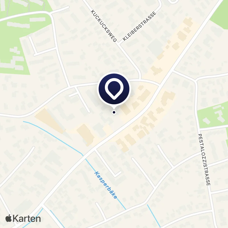 Karte mit der Lage von Integrative Kindertagesstätte Edewechter landstraße