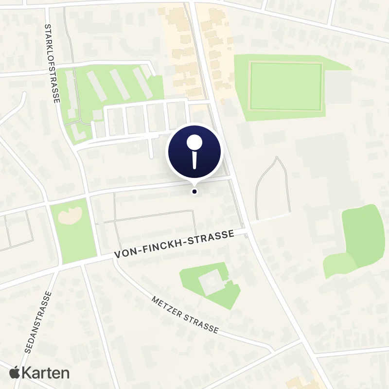 Karte mit der Lage von Pferdemarkt