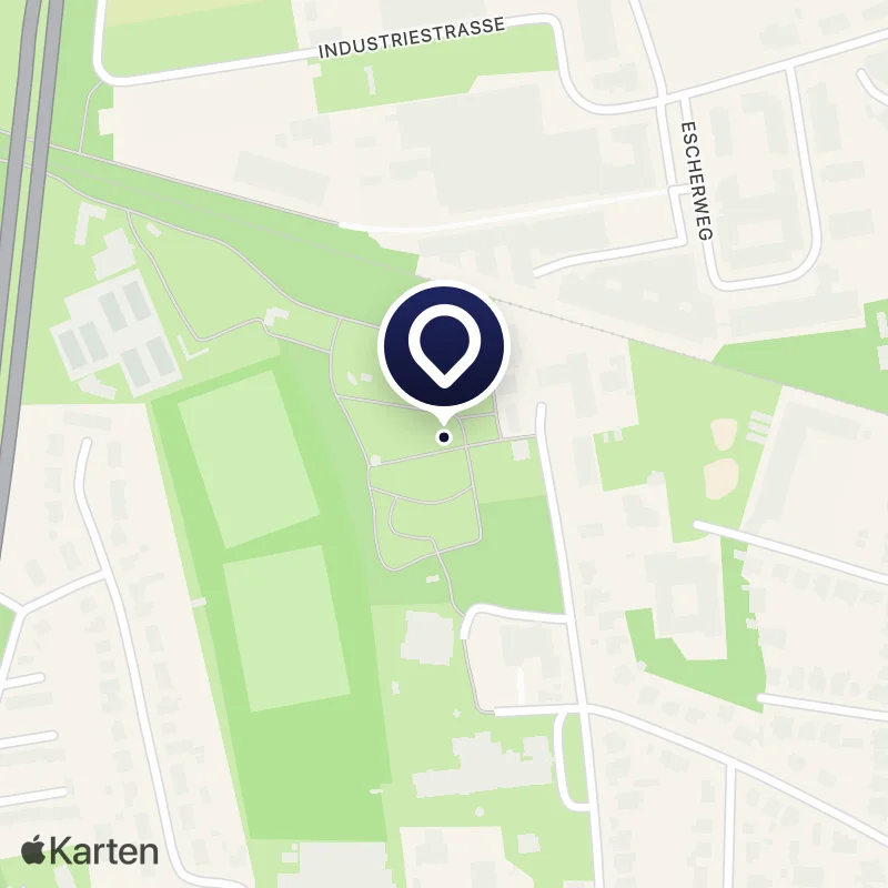 Karte mit der Lage von Botanischer Garten