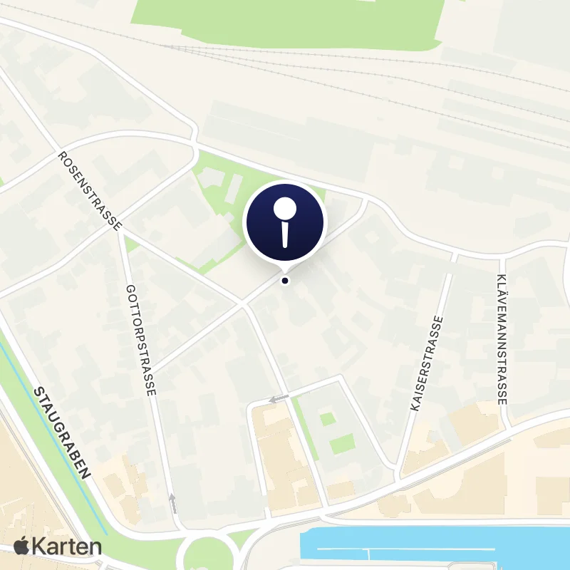 Karte mit der Lage von Kulturplatz