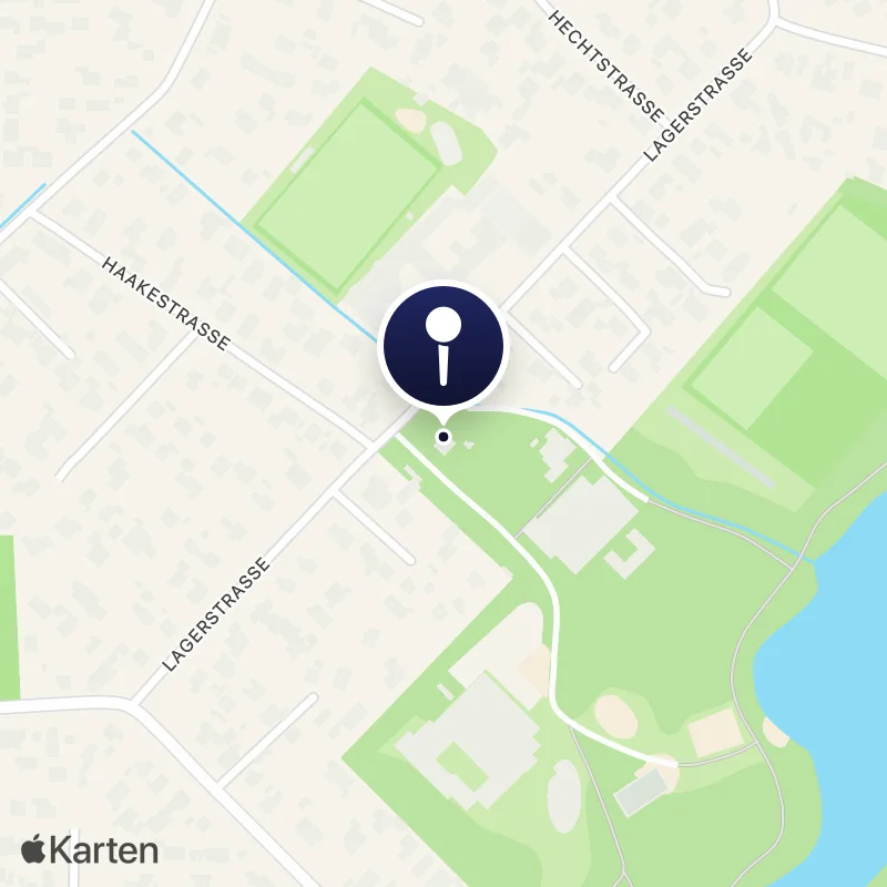 Karte mit der Lage von Bürgerhaus Ofenerdiek