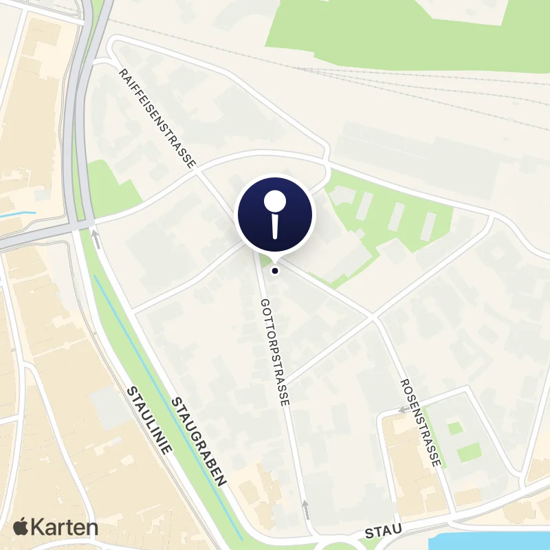 Karte mit der Lage von Kunstforum Oldenbeurg